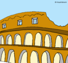Dibujo Coliseo pintado por 1313