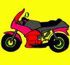 Dibujo Motocicleta pintado por carlabelen4