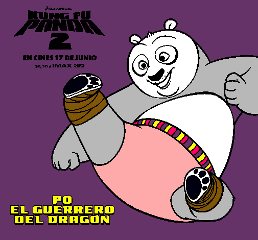 Po el guerrero del dragón