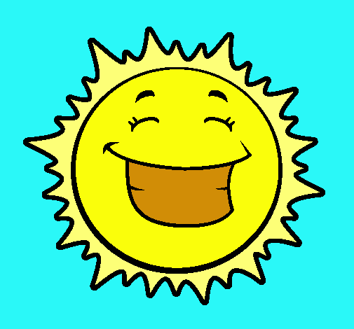 Sol sonriendo