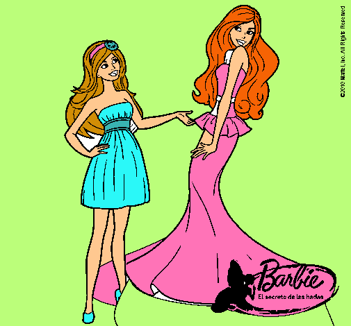 Barbie estrena vestido