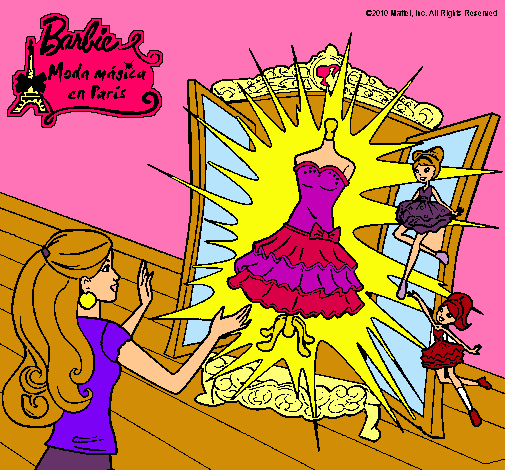 El vestido mágico de Barbie