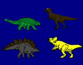 Dibujo Dinosaurios de tierra pintado por tomasechegar