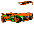 Dibujo Hot Wheels 3 pintado por mari8