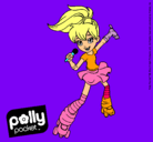 Dibujo Polly Pocket 2 pintado por maaaaaaaria