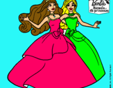Dibujo Barbie y su amiga súper felices pintado por Efronzitha