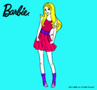 Dibujo Barbie veraniega pintado por STIBALY