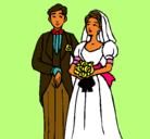 Dibujo Marido y mujer III pintado por metztli