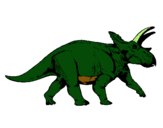 Dibujo Triceratops pintado por mathiasyacta