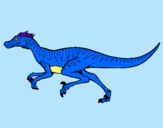 Dibujo Velociraptor pintado por ABRAHAM-