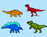 Dibujo Dinosaurios de tierra pintado por uuuu