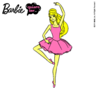 Dibujo Barbie bailarina de ballet pintado por quiero