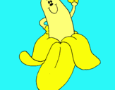 Dibujo Banana pintado por lusszz