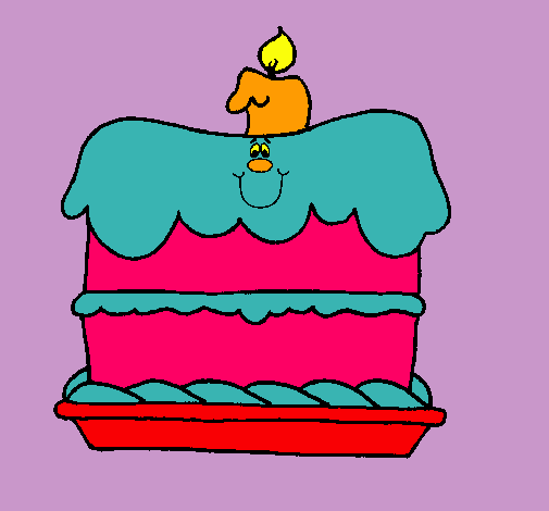 Pastel de cumpleaños