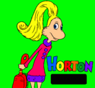 Dibujo Horton - Sally O'Maley pintado por caytlin