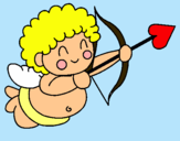 Dibujo Cupido pintado por chanel3323
