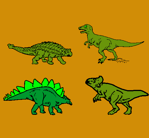 Dinosaurios de tierra