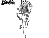Dibujo Barbie informal pintado por barbiebarbie
