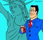 Dibujo Estados Unidos de América pintado por angelnicol