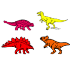 Dibujo Dinosaurios de tierra pintado por jheytsen