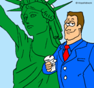 Dibujo Estados Unidos de América pintado por daniel1423