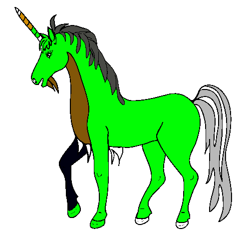 Dibujo Unicornio II pintado por joseito5