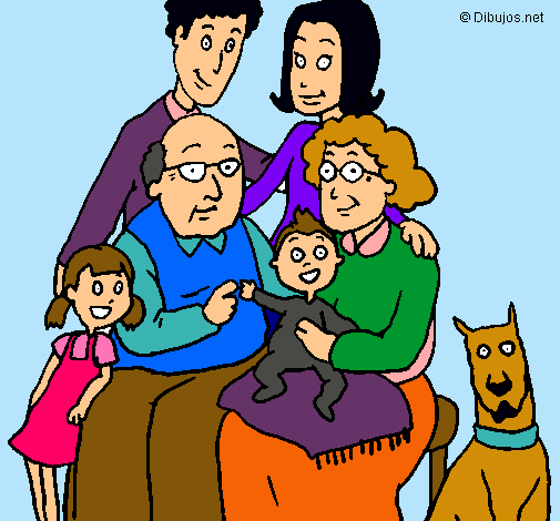 Dibujo Familia pintado por natis25