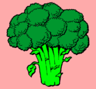 Dibujo Brócoli pintado por lizbeth24