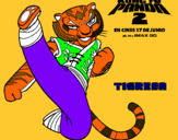 Dibujo Tigresa pintado por mmmmmmmmmmmm
