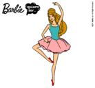 Dibujo Barbie bailarina de ballet pintado por samanthabrea