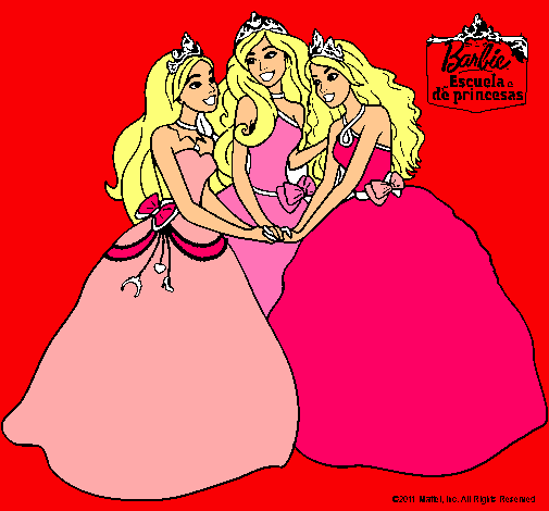 Barbie y sus amigas princesas