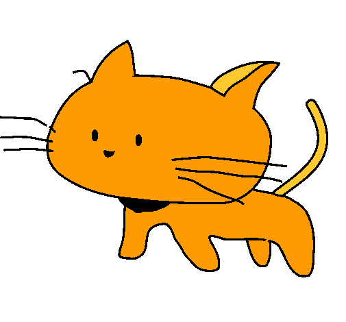 Dibujo Cría de gato pintado por iviimagenes