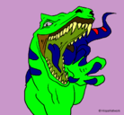 Dibujo Velociraptor II pintado por Facuss