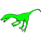 Dibujo Velociraptor II pintado por maneld