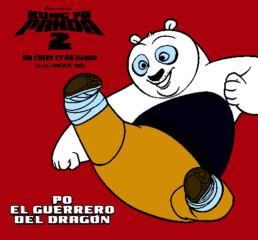 Po el guerrero del dragón