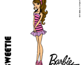 Dibujo Barbie Fashionista 6 pintado por rqlopezg