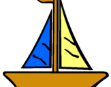 Dibujo Barco velero pintado por hugo12347567