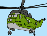 Dibujo Helicóptero al rescate pintado por marquito