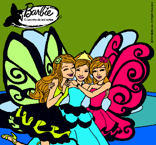 Barbie y sus amigas en hadas