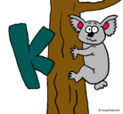 Dibujo Koala pintado por ximenis