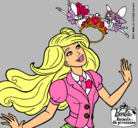 Dibujo Barbie a punto de ser coronada pintado por lolamaria