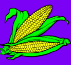 Dibujo Mazorca de maíz pintado por lizbeth24
