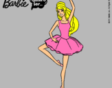 Dibujo Barbie bailarina de ballet pintado por isabelhb