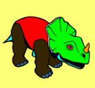 Dibujo Triceratops II pintado por wenchi