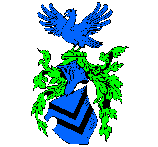 Escudo de armas y aguila 