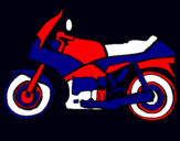 Dibujo Motocicleta pintado por hjdavila