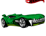 Dibujo Hot Wheels 3 pintado por ailucha