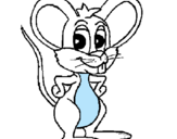 Dibujo Ratón pintado por Maleoc