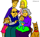 Dibujo Familia pintado por Alondrita 