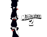 Dibujo Madagascar 2 Pingüinos pintado por jsagtyadus